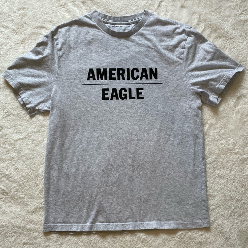 American Eagle | Large, Standard Fit, Coupe Standard | Grey | Gently Worn